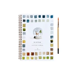 Carnet d'aquarelle - Winter