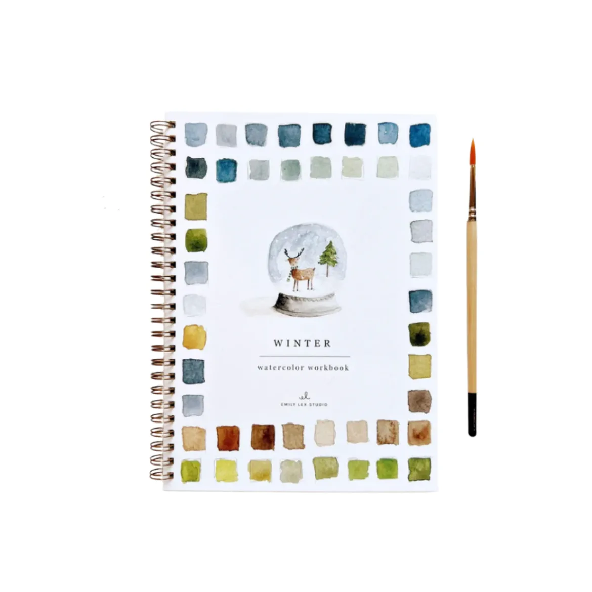 Carnet d'aquarelle - Winter