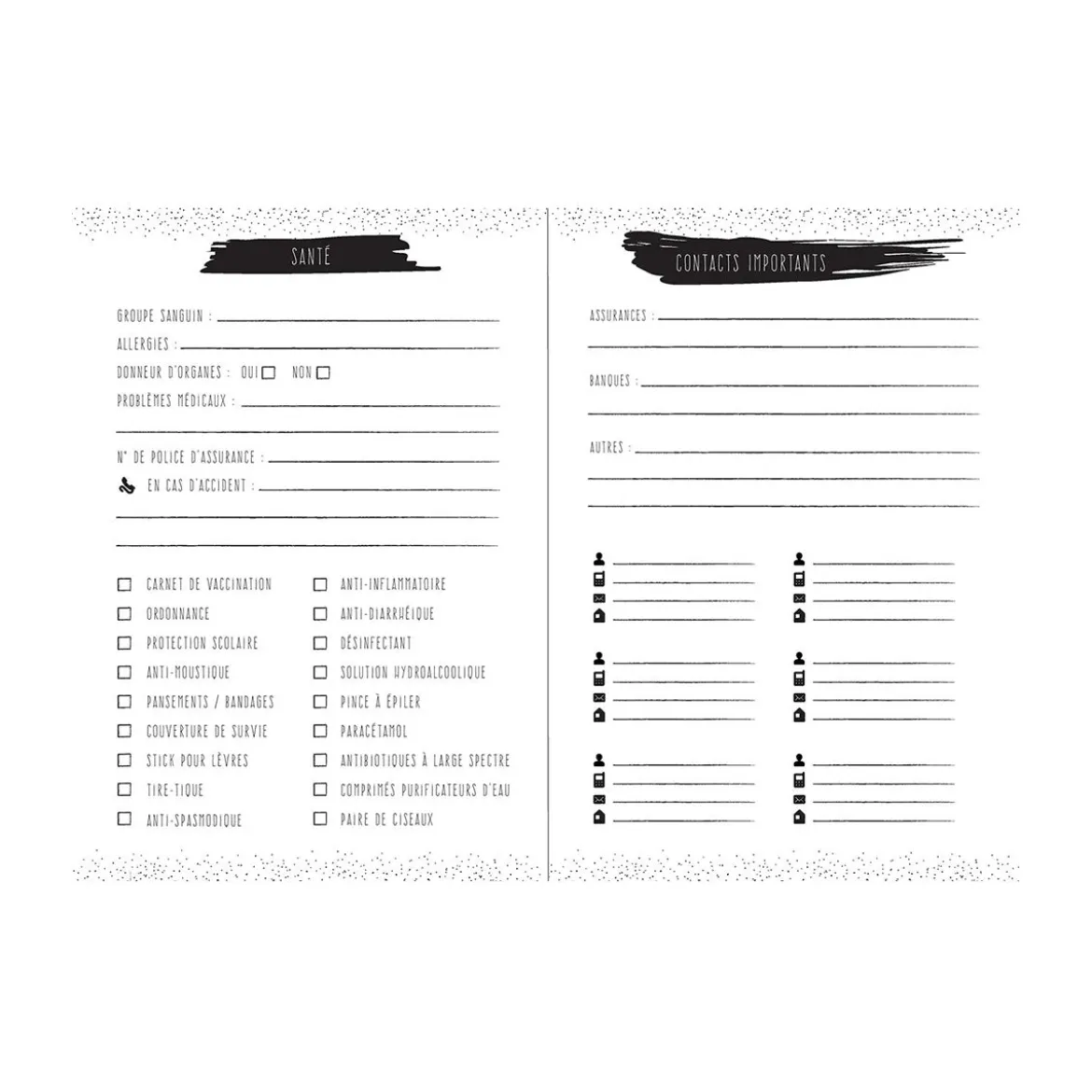 Carnet d'aventures