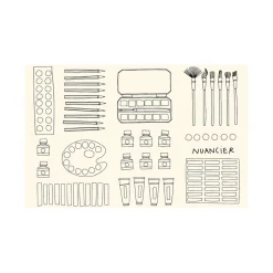 Carnet de coloriage Cuisines - Zoé de Las Cases