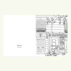 Carnet de coloriage Paris - Zoé de Las Cases