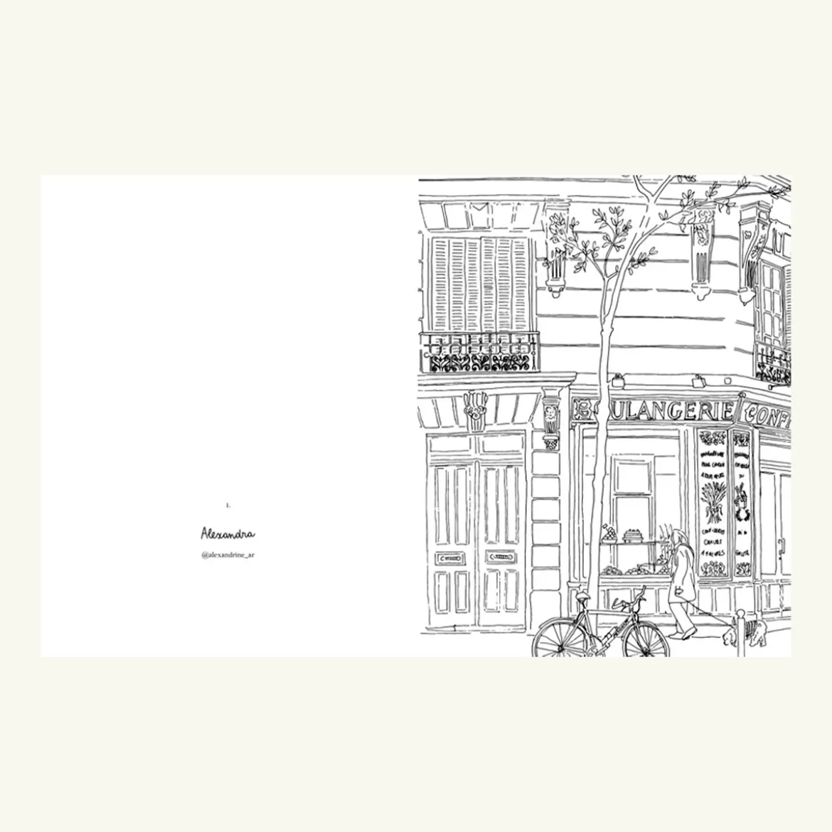 Carnet de coloriage Paris - Zoé de Las Cases