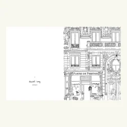 Carnet de coloriage Paris - Zoé de Las Cases