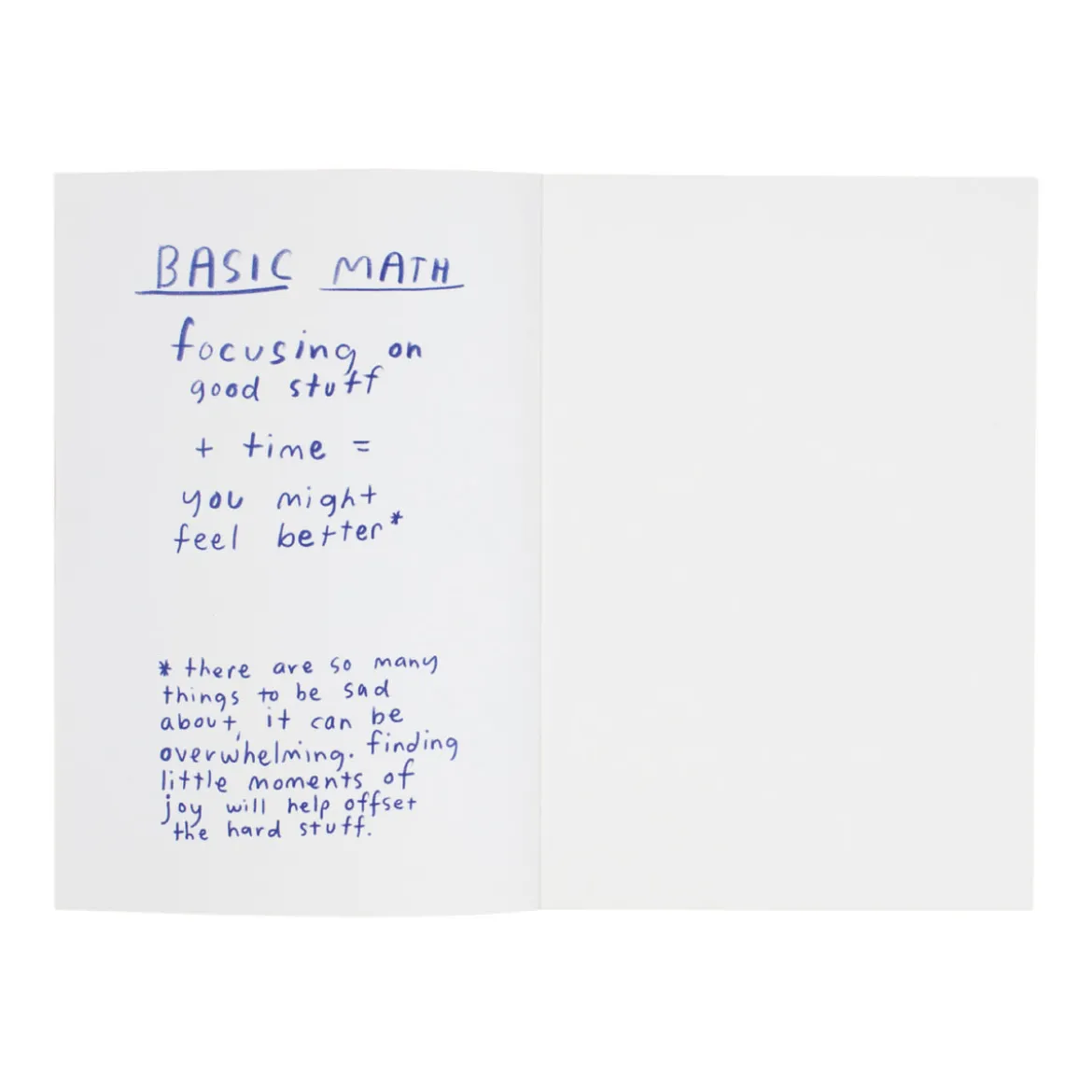 Carnet Only Good Things