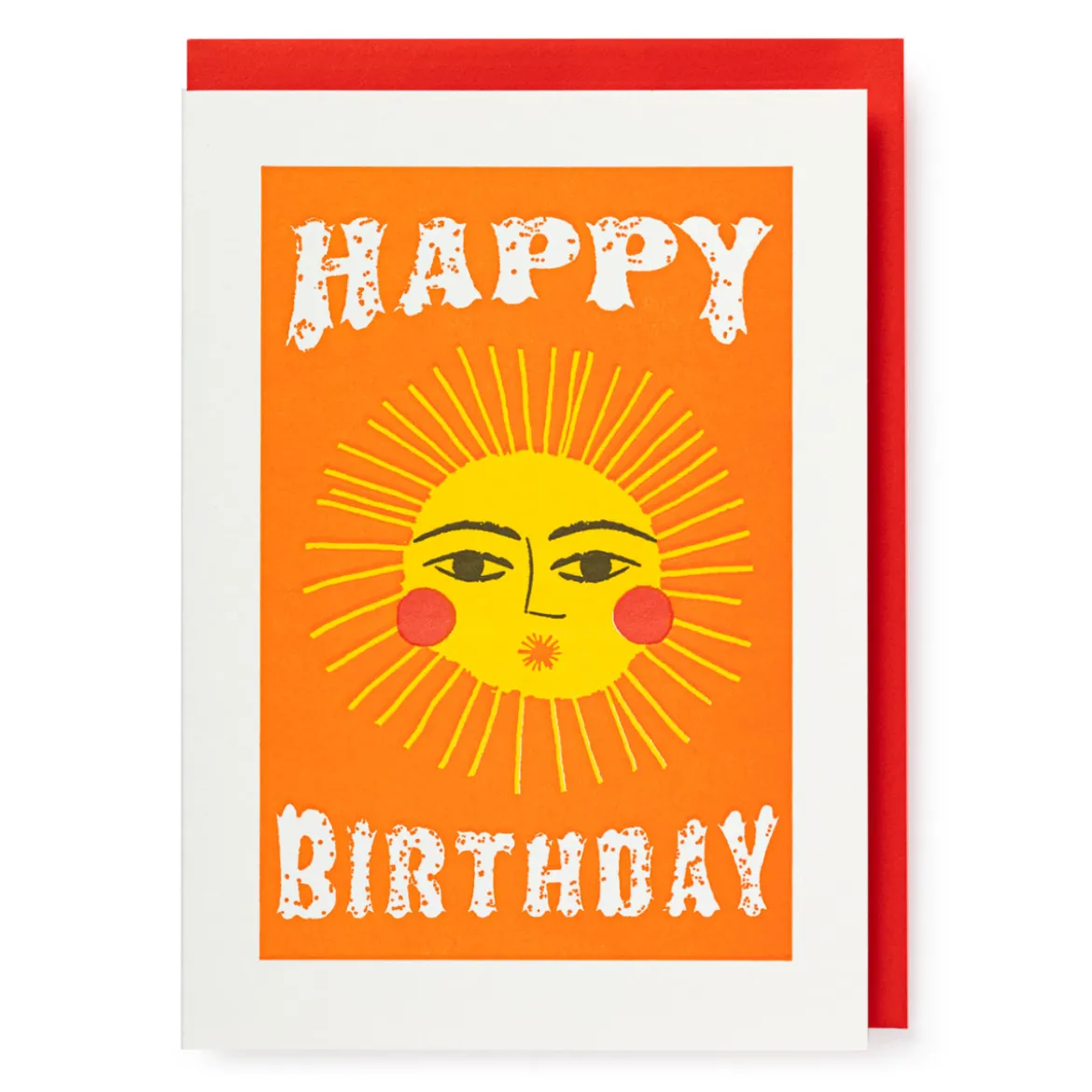 Carte Happy Birthday Sun