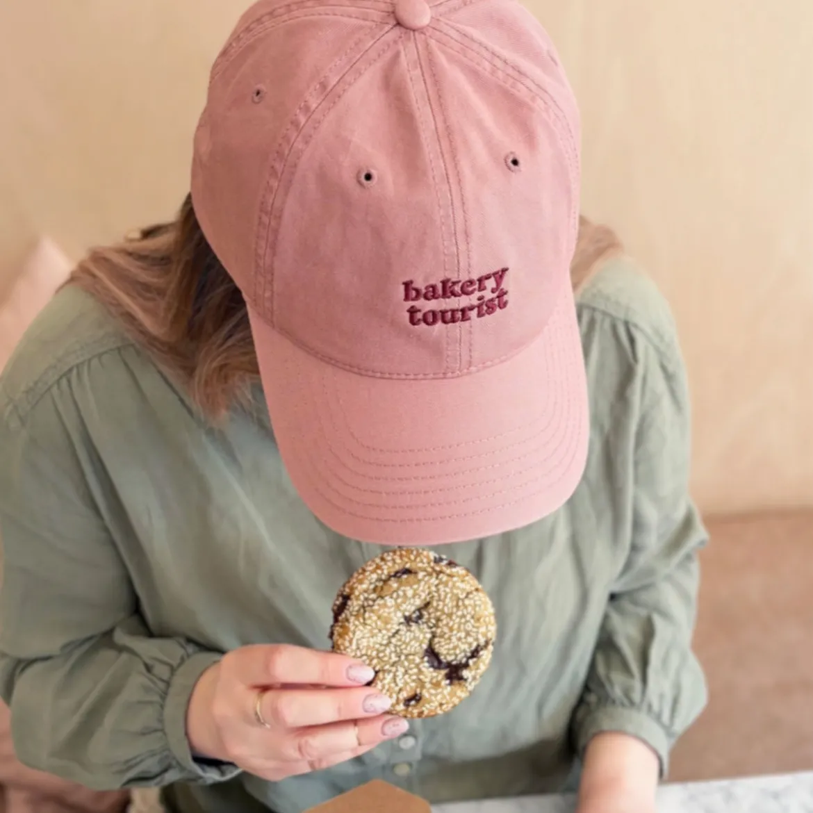 Casquette - Bakery Tourist Rose Poudré