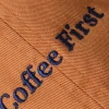 Casquette Baseball Brodée Coffee First - Cuivre
