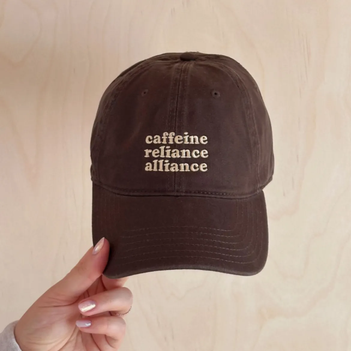 Casquette - Cafeine Reliance Alliance