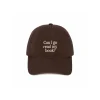 Casquette - Can I Go Read My Book - Marron Foncé