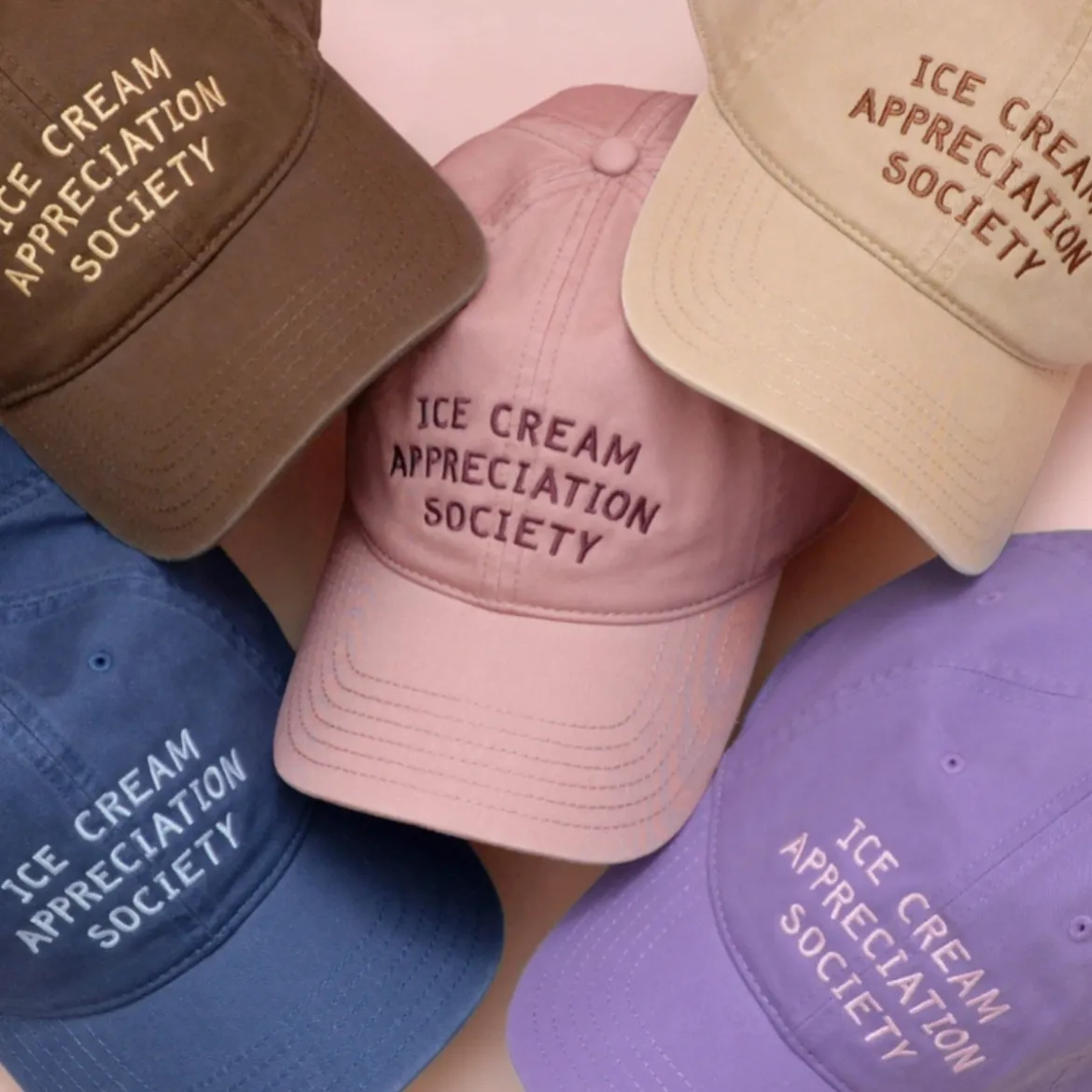 Casquette - Ice Cream Appreciation Society Lavande