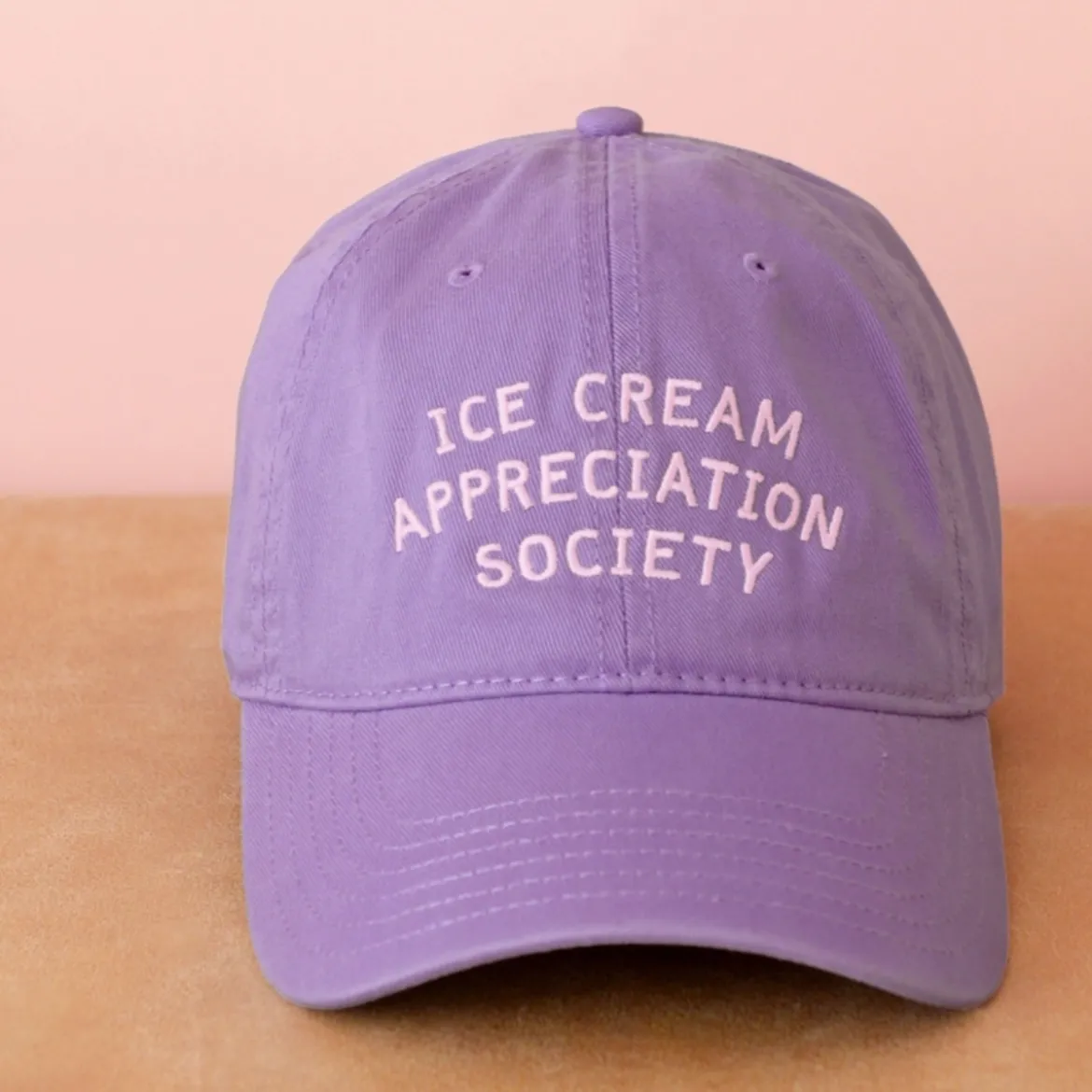 Casquette - Ice Cream Appreciation Society Lavande