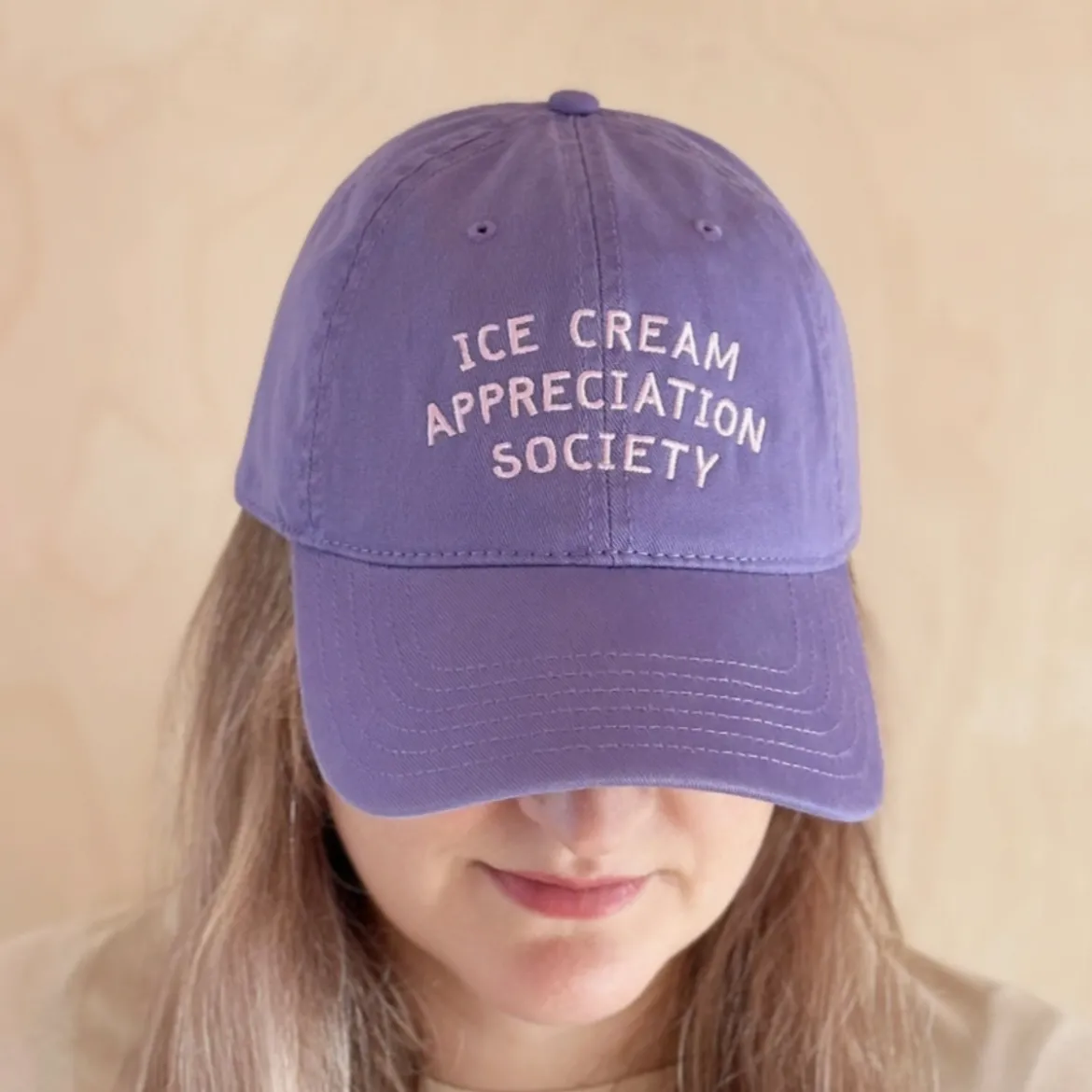 Casquette - Ice Cream Appreciation Society Lavande