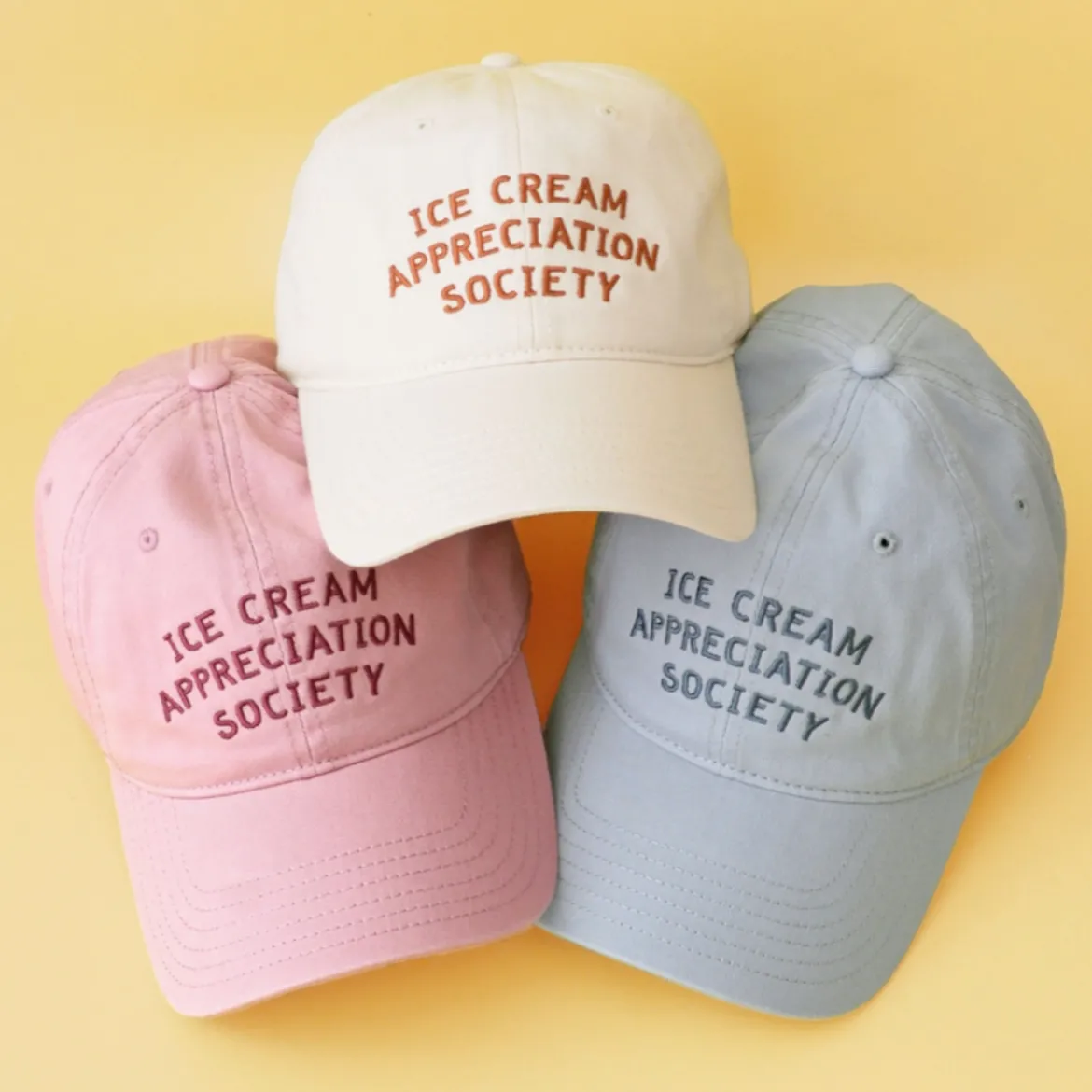Casquette - Ice Cream Appreciation Society - Bleu