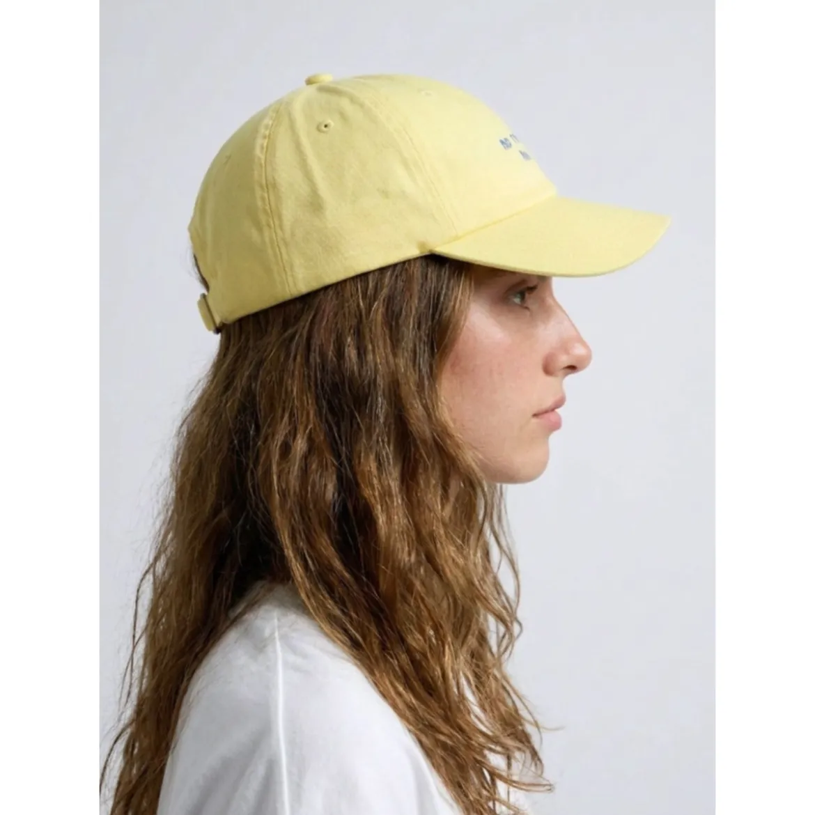 Casquette No Risk No Story - Butter Yellow