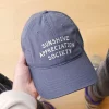 Casquette - Sunshine Appreciation Society Bleu