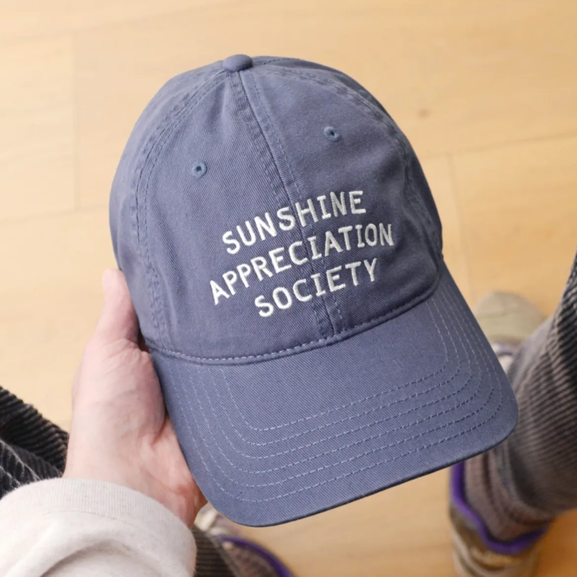 Casquette - Sunshine Appreciation Society Bleu
