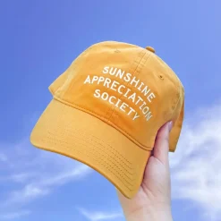 Casquette - Sunshine Appreciation Society Jaune
