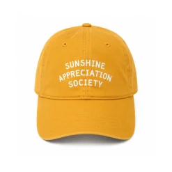 Casquette - Sunshine Appreciation Society Jaune
