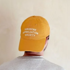 Casquette - Sunshine Appreciation Society Jaune