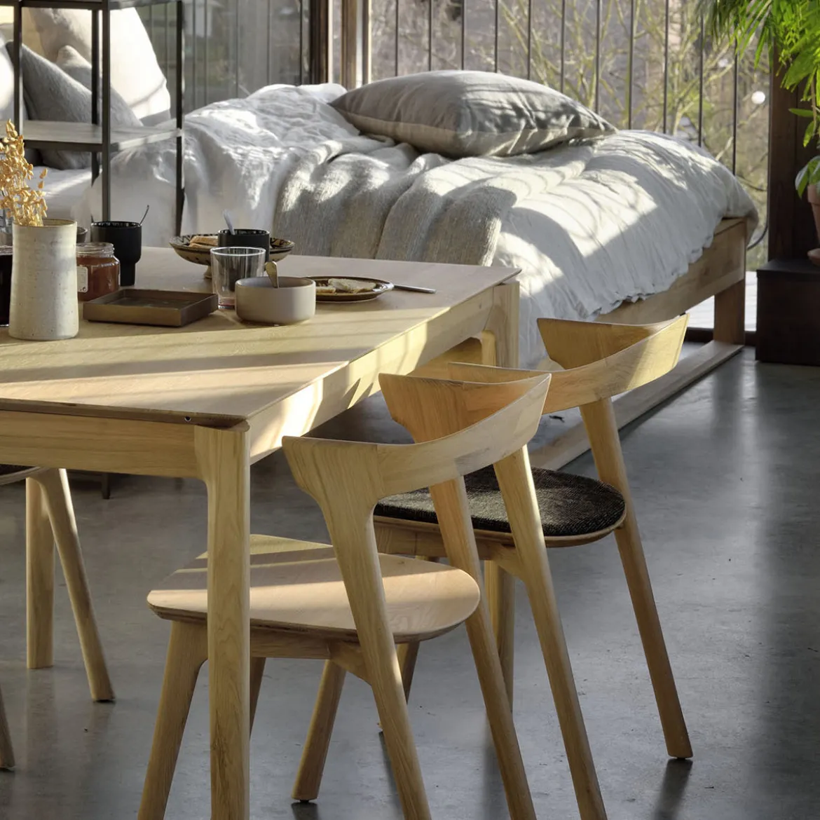 Chaise Bok en chêne