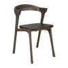 Chaise Bok en chêne brun