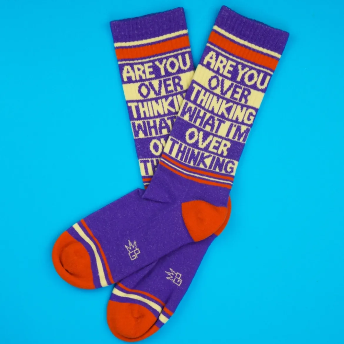 Chaussettes "Are You Overthinking What I'm Overthinking ?"
