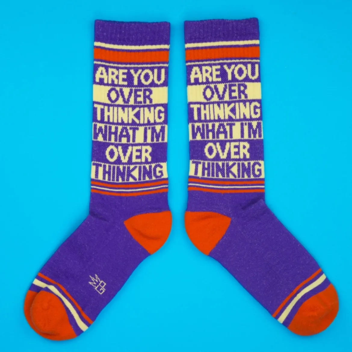 Chaussettes "Are You Overthinking What I'm Overthinking ?"
