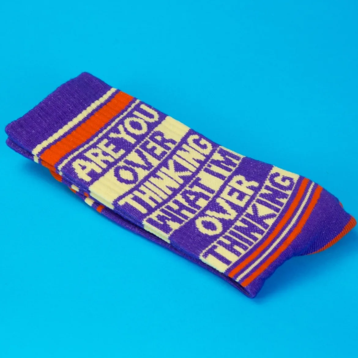 Chaussettes "Are You Overthinking What I'm Overthinking ?"