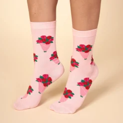 Chaussettes Bouquet de Roses