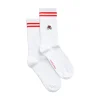 Chaussettes brodées Cycliste
