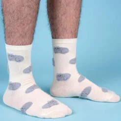 Chaussettes Chat Suzette - Blanc