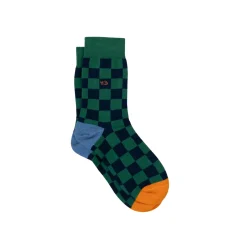 Chaussettes Coton Peigné - Carreaux Bakou