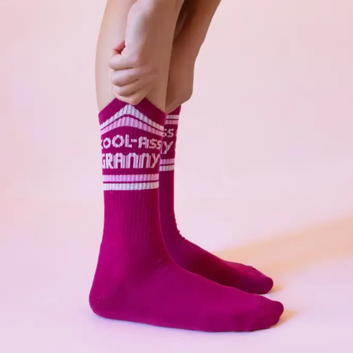 Chaussettes côtelées Cool Ass Granny