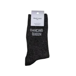 Chaussettes Dancing queen - 36/40 - Noir paillettes