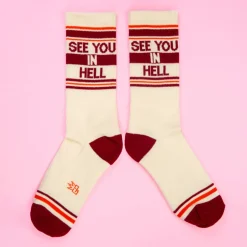 Chaussettes de Sport See You in Hell