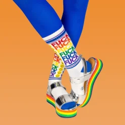 Chaussettes Fuck You Smiley