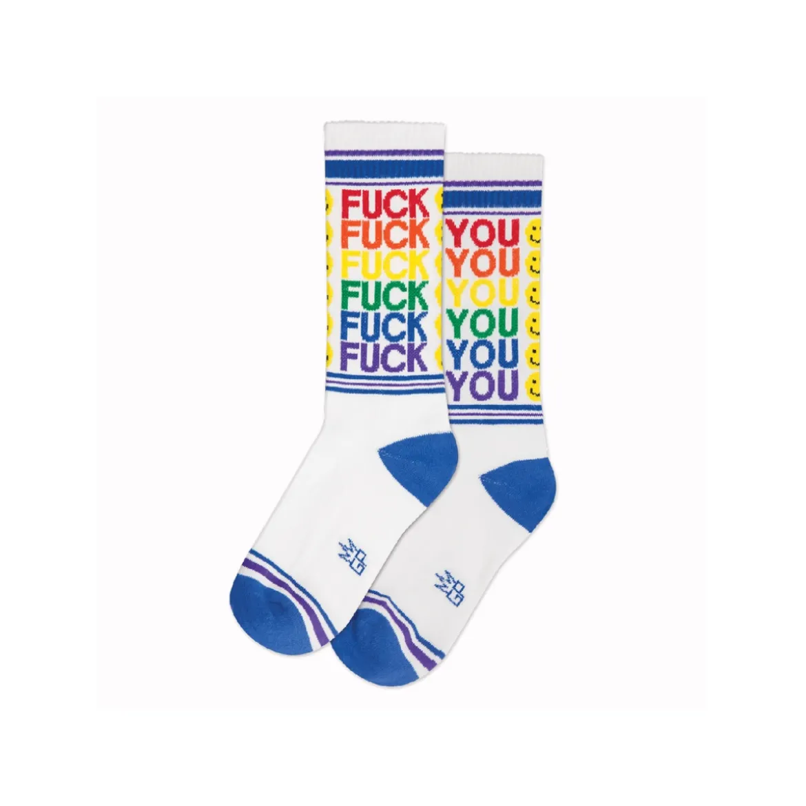 Chaussettes Fuck You Smiley