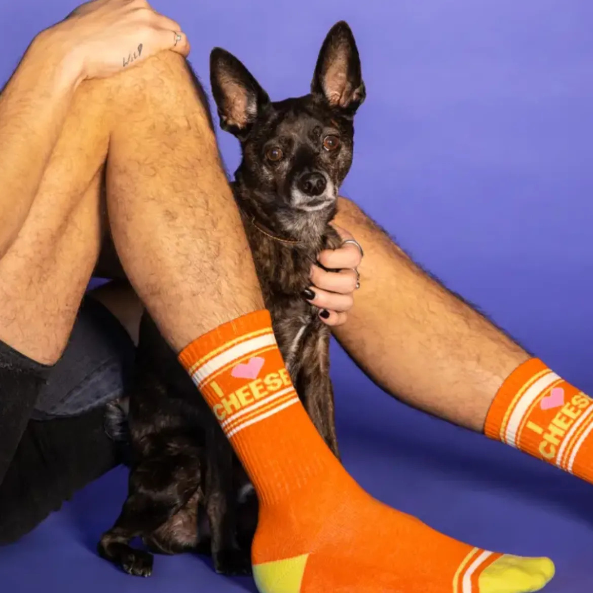Chaussettes I Heart Cheese