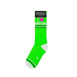 Chaussettes "I Heart Matcha"