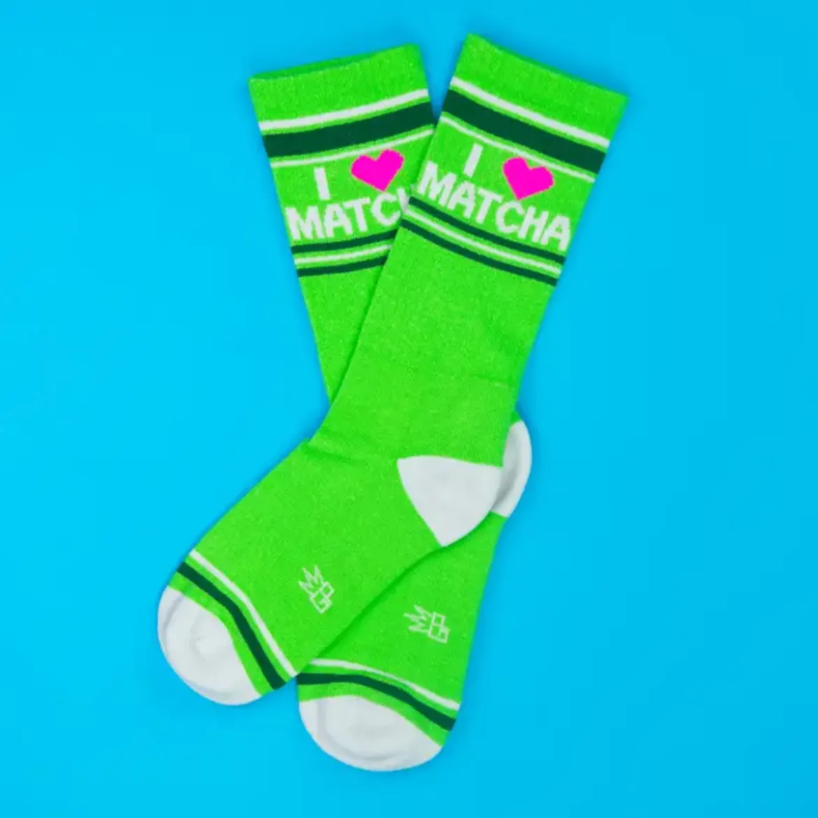 Chaussettes "I Heart Matcha"