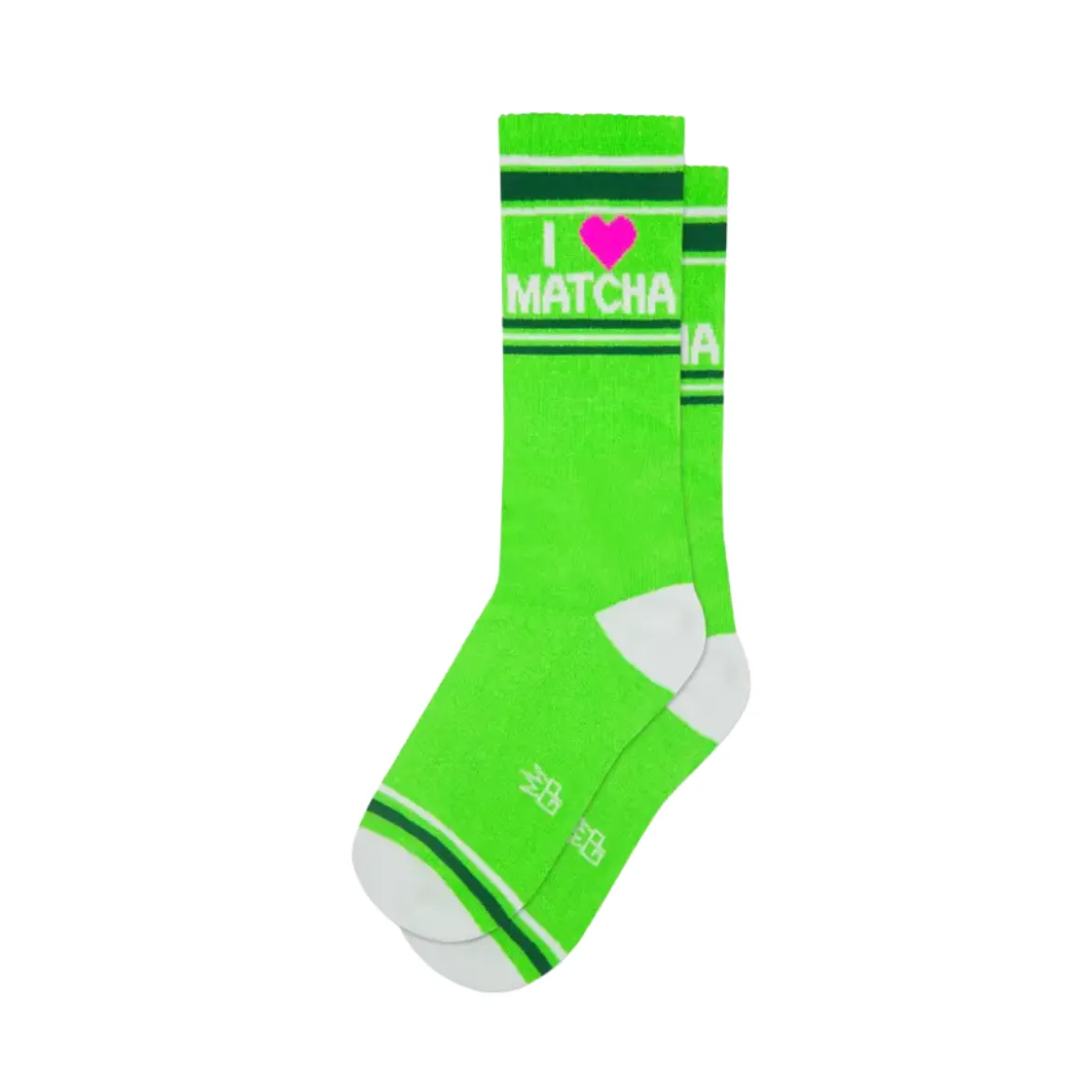 Chaussettes "I Heart Matcha"