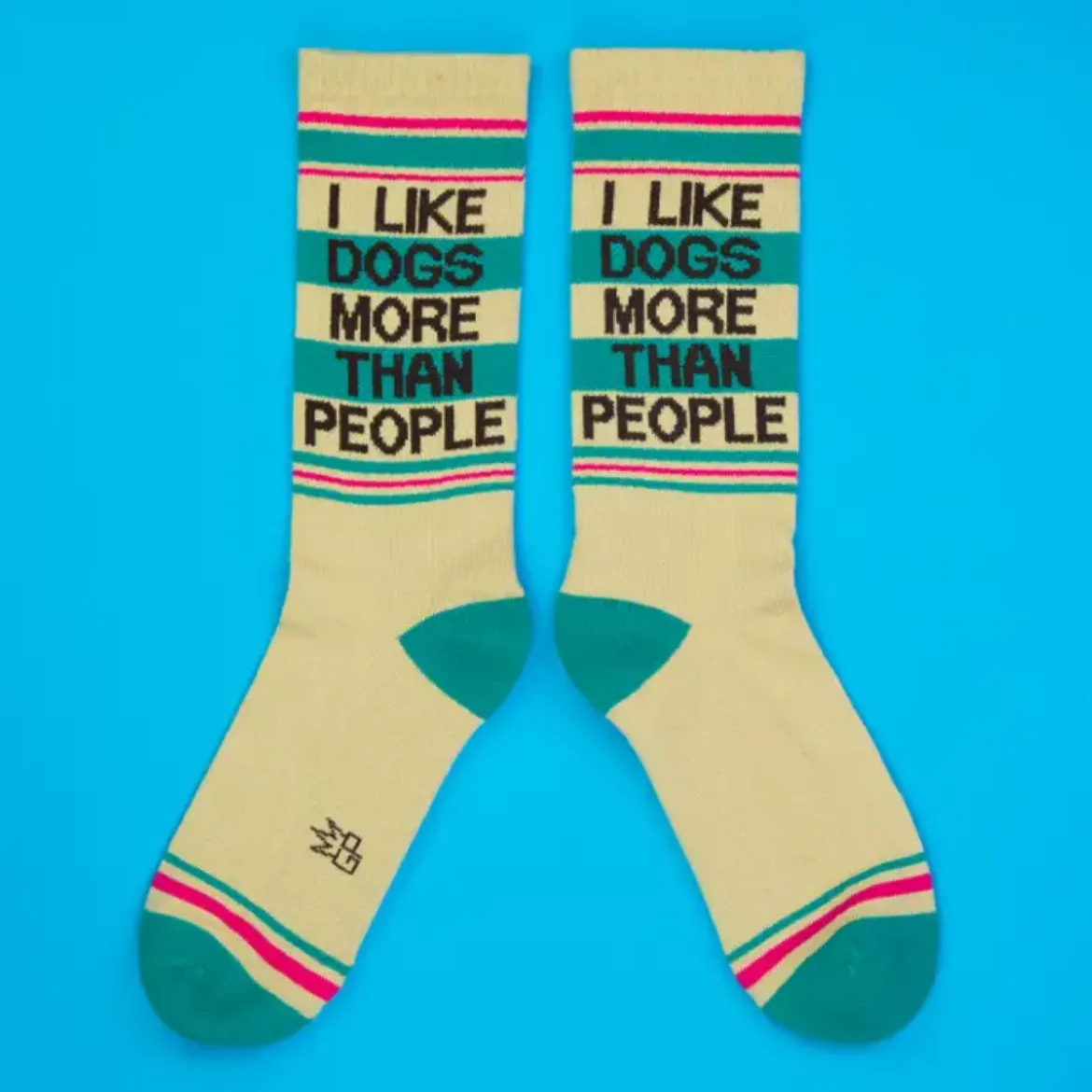Chaussettes I like Dogs More Than People