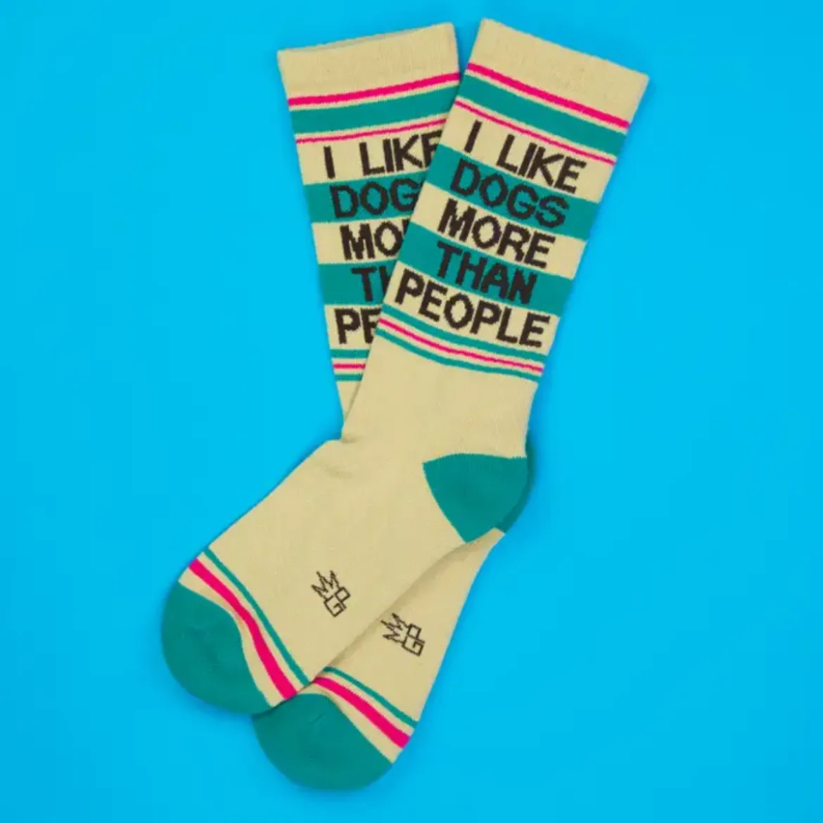 Chaussettes I like Dogs More Than People