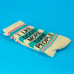 Chaussettes I like Dogs More Than People