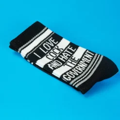 Chaussettes I Love Cock And I Hate The Government