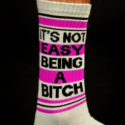 Chaussettes It's Not Easy Being Bitch Gym