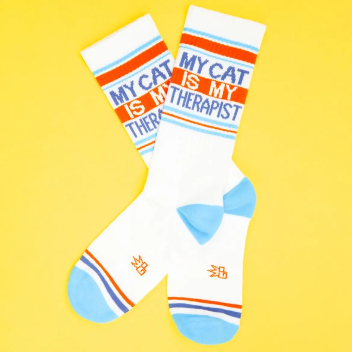 Chaussettes My cat is my therapist