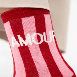 Chaussettes Rayées - Amour