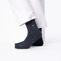 Chaussettes Unies Pailletées - Noir Multicolore
