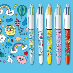 Coffret 5 Stylos Kawaii